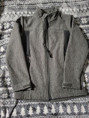 Magellan Outdoors Boys Small 8 Gray Fleece Lined Jacket
